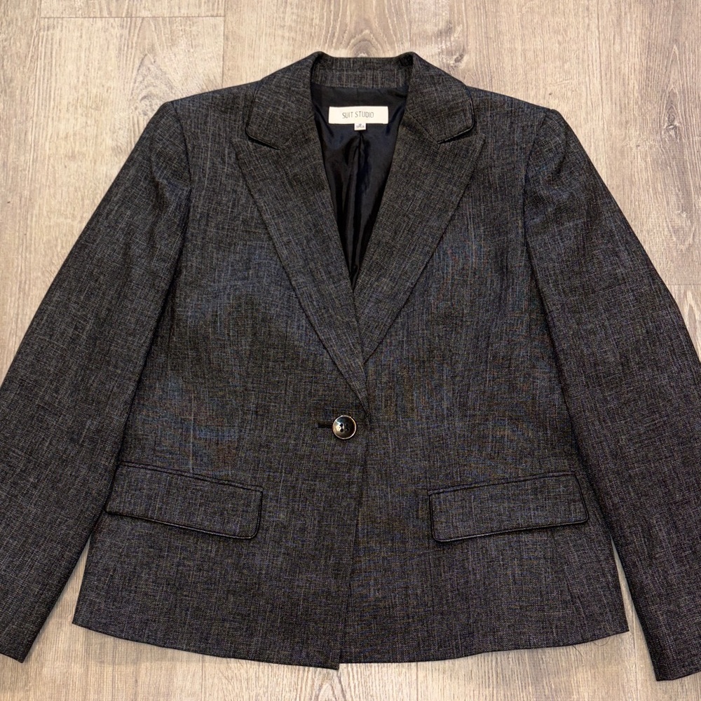 Suit Studio Dark Gray Blazer